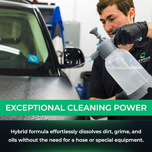 Armour Detail Supply HERO Rinseless Car Wash - Eco-Friendly Alternative to Soap Car Washes, Safe on all Vehicles, Deep Cleaning - 16 Oz - 9