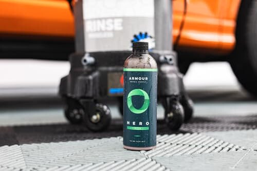 Armour Detail Supply HERO Rinseless Car Wash - Eco-Friendly Alternative to Soap Car Washes, Safe on all Vehicles, Deep Cleaning - 16 Oz - 5