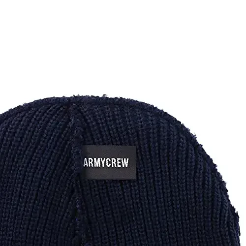 Armycrew 100% Acrylic Oversized XXL Thick GI Watch Cap Ribbed Knit Beanie Hat - 4