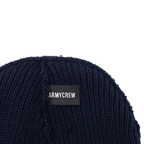 Armycrew 100% Akril Katta XXL Qalin GI Soat Qalpog'i Qovurilgan Trikotaj Shlyapa - 4
