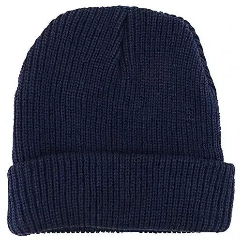 Armycrew 100% Akril Katta XXL Qalin GI Soat Qalpog'i Qovurilgan Trikotaj Shlyapa - 3