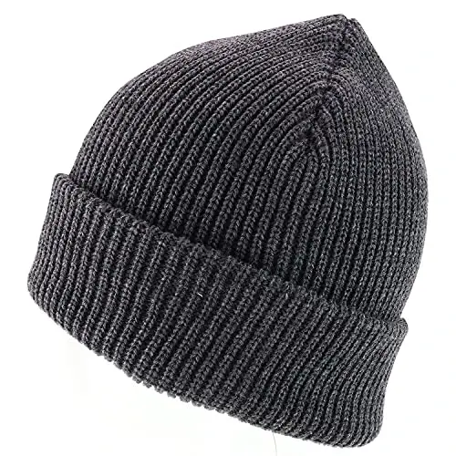 Armycrew 100% Akril O'lchamli XXL Qalin GI Soat Qalpog'i Qovurilgan Trikotaj Shlyapa - Armycrew