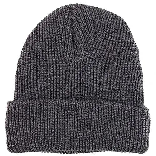 Armycrew 100% Akril O'lchamli XXL Qalin GI Soat Qalpog'i Qovurilgan Trikotaj Shlyapa - 3