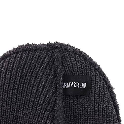 Armycrew 100% акриловая свободная шапка-бини XXL GI Watch Cap с толстой вязкой резинкой - 4