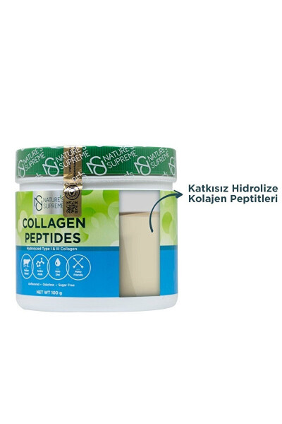 Aromalı olmayan 100 gr Kolajen Peptit Tozu - 2