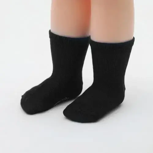 Aroveea Non Slip Grip Ankle Baby Socks 12 Pack for Toddler Boys and Girls Kids,Infant Cute Cotton Baby Socks - 4