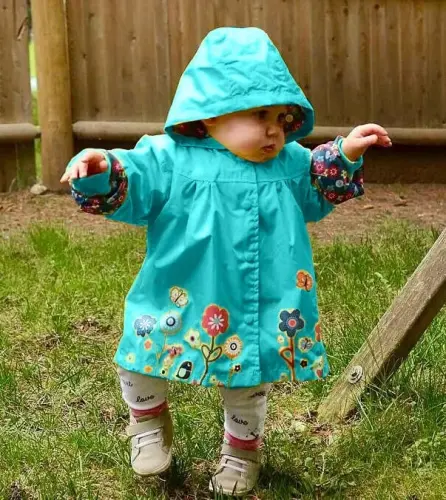 Arshiner Girl Baby Kid Waterproof Hooded Coat Jacket Outwear Raincoat Hoodies - ARSHINER (1)