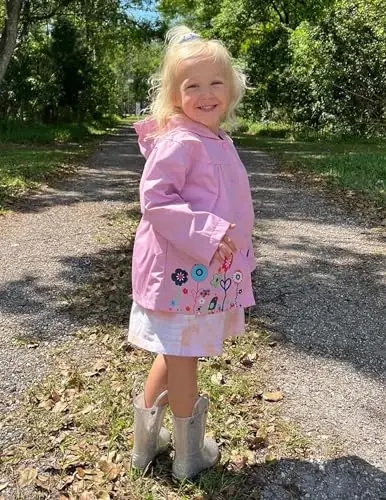 Arshiner Girl Baby Kid Waterproof Hooded Coat Jacket Outwear Raincoat Hoodies - 5