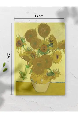 Art Themed Notebook Set - 4 Pieces - 14cm*20cm - 64 Pages - Unlined - Art - 3