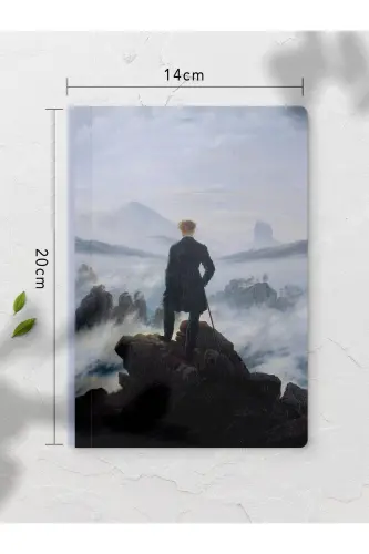 Art Themed Notebook Set - 4 Pieces - 14cm*20cm - 64 Pages - Unlined - Art - 6