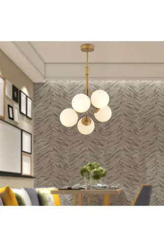 Artel 5Li Eskitme Top Avize Modern Sarkıt, Mutfak Yatak odası Salon Avize - 1