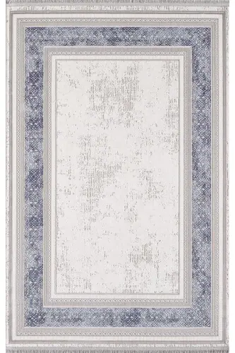 Artemis - 02495A-beige-classic pattern carpet-GRAY BLUE - 1