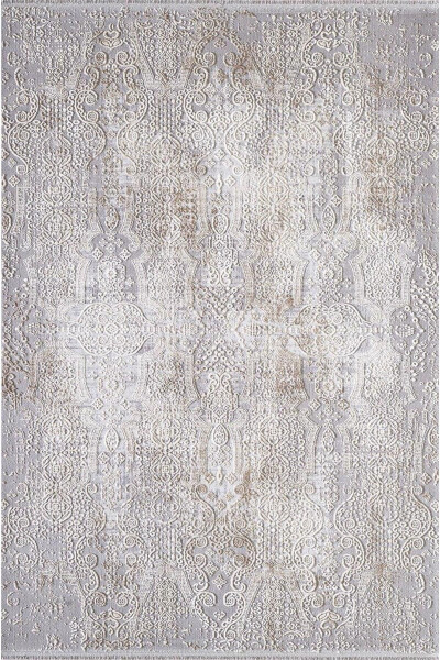 Artemis Rug 05858A Gold Grey Modern Antique Pattern Rug - 1