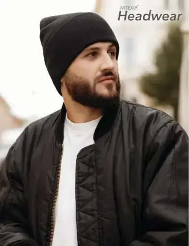 Artexia Beanies Hats Men - Ayollar uchun shapka - Ayollar uchun qishki shapka - Unisex qishki shapka - Erkaklar shapkasi va ayollar shapkasi - 2