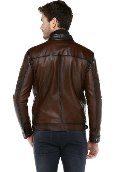 Arthur Genuine Leather Men's Jacket - 4