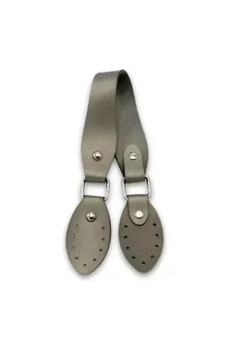 Artificial Leather Bag Handle 43cm Grey - SENSY (1)