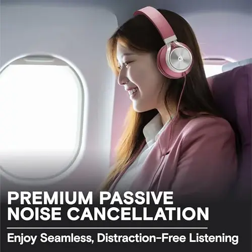 ARTIX CL750 Mikrofon va ovoz balandligini boshqarish simli quloq ichiga taqiladigan naushniklar — Noutbuk va kompyuter uchun shovqinni izolyatsiya qiluvchi simli quloq naushniklari, simli naushnik (Aux Jack 3,5 mm) - 3