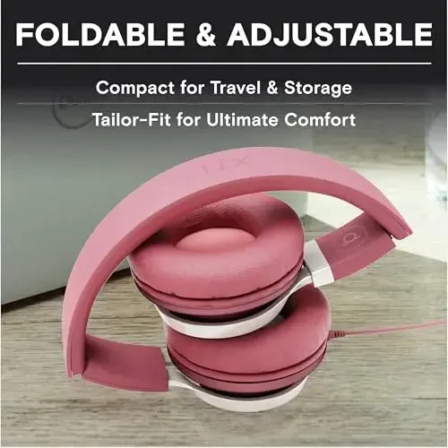 ARTIX CL750 проводные накладные наушники с микрофоном и регулятором громкости — шумоизолирующие проводные накладные наушники с микрофоном для ноутбука и компьютера, подключаемые наушники со шнуром (разъем Aux 3,5 мм) - 4