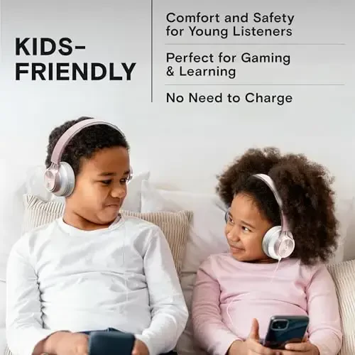 ARTIX CL750 Проводные наушники с микрофоном и регулятором громкости — Звукоизолирующие накладные наушники для компьютера и ноутбука, проводные, со штекером, накладные наушники с проводом (складные, разъем Aux 3,5 мм) - 6