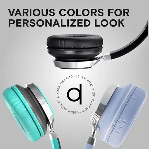 ARTIX CL750 Wired Headphones with Mic & Volume Control — Noise Isolating On-Ear Headphones for Computer and Laptop Wired, Plug in Corded Headphone Over Ear with Wire (Foldable, Aux Jack 3.5mm) - 7