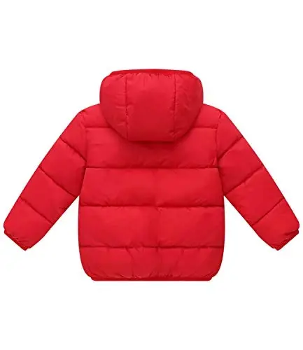 ARTMINE Baby Toddler Boys Girls Winter Down Coats with Hoods, 12M - 5Y - 2