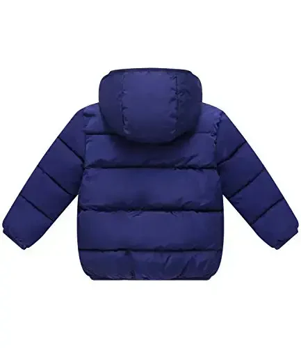 ARTMINE Baby Toddler Boys Girls Winter Down Coats with Hoods, 12M - 5Y - 2