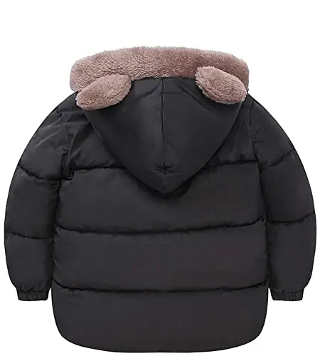 ARTMINE Baby Toddler Boys Girls Winter Down Coats with Hoods, 12M - 5Y - 2