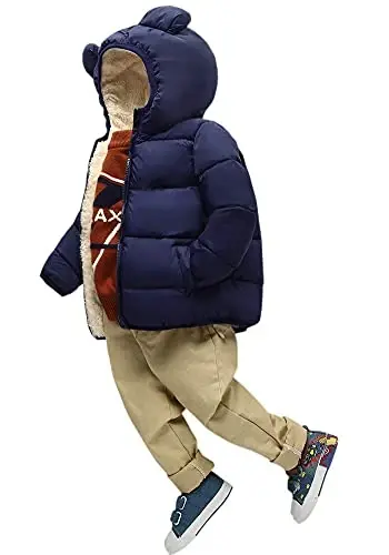 ARTMINE Baby Toddler Boys Girls Winter Down Coats with Hoods, 12M - 5Y - ARTMINE (1)