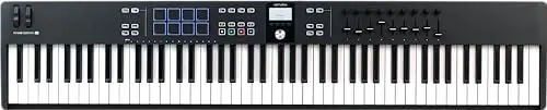 Arturia KeyLab Essential 88 mk3 — Analog Lab V dasturi bilan birga keladigan 88 ta USB MIDI Controller klaviatura, qora - ARTURIA (1)