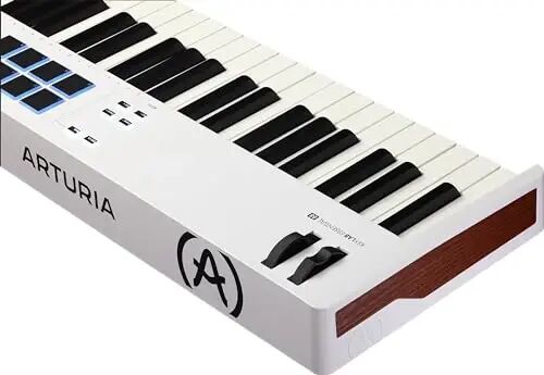 Arturia KeyLab Essential 88 mk3 — 88 key USB MIDI Controller Keyboard with Analog Lab V Software Included, White - 5