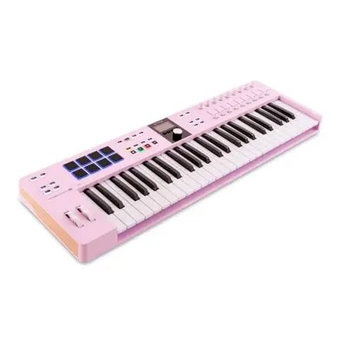 Arturia KeyLab Essential mk3 USB MIDI Controller, 49 Keys, Rose Quartz - ARTURIA (1)