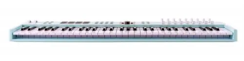 Arturia KeyLab Essential mk3 USB MIDI Controller, 61 Key - Aquamarine | Scale Chord and Arpeggiator modes, deep DAW integration, 2000 Analog Lab V presets, RGB-backlit velocity and pressure pads - 4