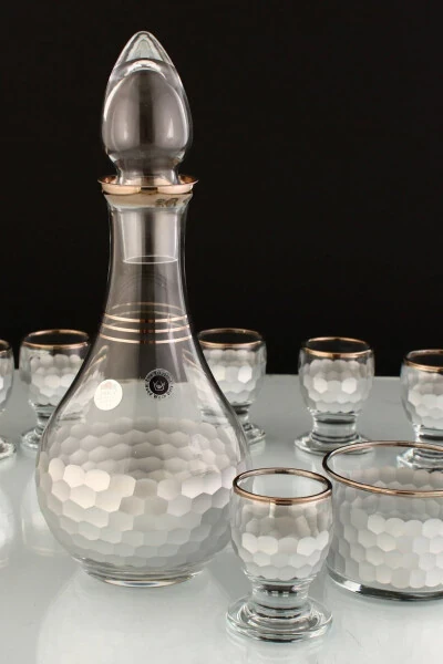 Asalari o'yiqli 8 qismli Zamzam va sharbat to'plami - Modazone