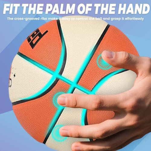 3LBS/2.2LBS 29.5/28.5 Weighted Heavy Basketball for Training Composite Trainer Basketball Improving Handling Dribbling Passing and Rebounding Skill(deflated, Size 7/6) - 5