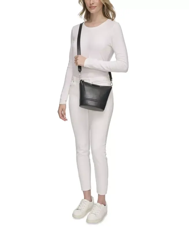 Ash Adjustable Top Zipper Crossbody-Deep Forest - 6
