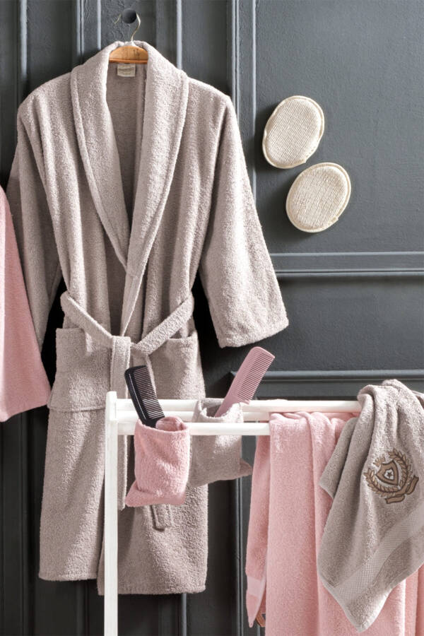 Asia 16 Piece Boxed Family Bathrobe Set | Bathrobe Set | Dowry Set - 3