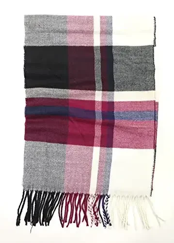 Achillea CasModazoneere Feel Tartan Plaid Scarf - Classic Winter Scarf for Men & Women, Scottish Heritage Holiday Gift - 3