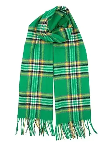Achillea CasModazoneere Feel Tartan Plaid Scarf - Classic Winter Scarf for Men & Women, Scottish Heritage Holiday Gift - 1