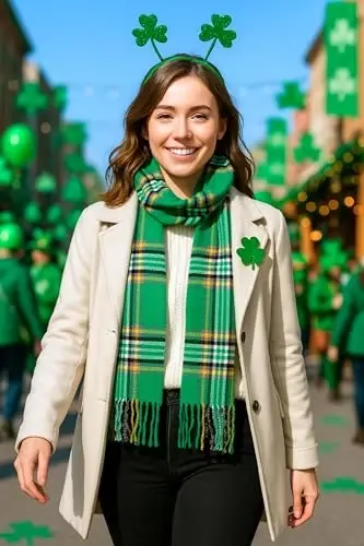 Achillea CasModazoneere Feel Tartan Plaid Scarf - Classic Winter Scarf for Men & Women, Scottish Heritage Holiday Gift - 3