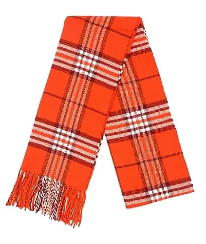 Achillea Scottish Tartan Plaid Scarf - Warm CasModazoneere Feel Winter Scarf, Scarves for Holiday, Christmas & Daily Wear - 5