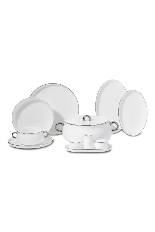 Aşiyan Collection 58 Parça Yemek Takımı A8547 - Diğer - 1