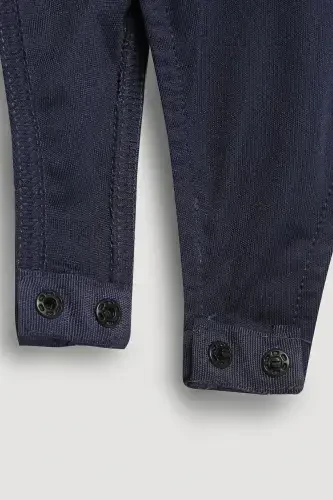 Askılı Bodysuit Lacivert-Lacivert - QUZU (1)