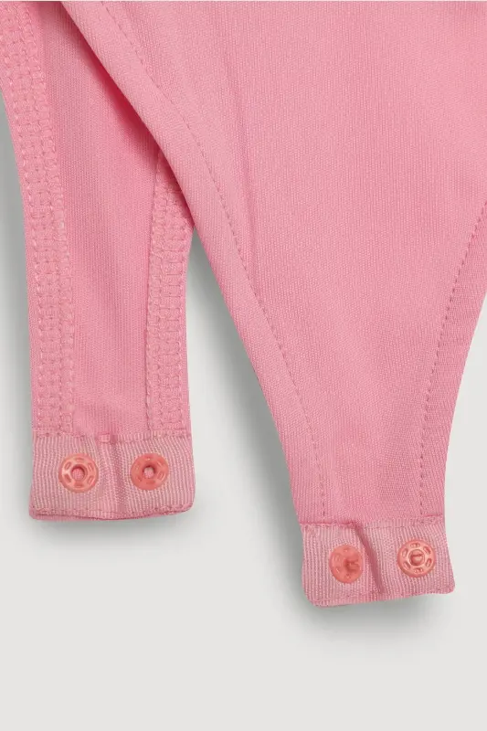 Askılı Bodysuit Pembe-Pembe - 2
