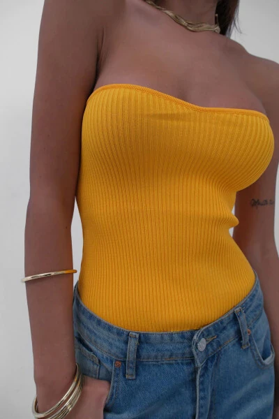 StraplezModazone Triko Bluz - 5