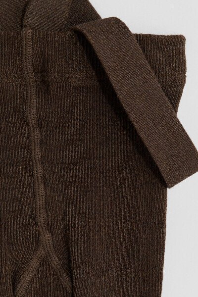 Askılı Ve Lastik Örgülü Tayt - Modazone (1)