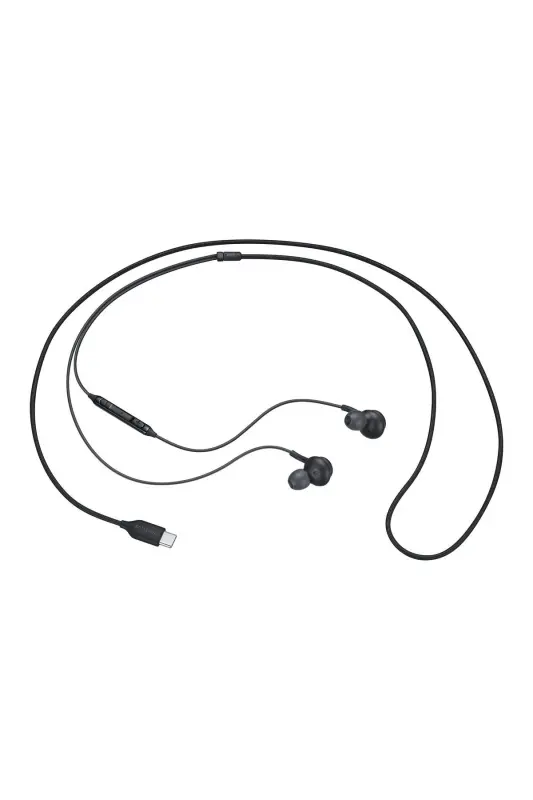 Asl Type-C Stereo Simli Quloqchinlar - Qora - 3