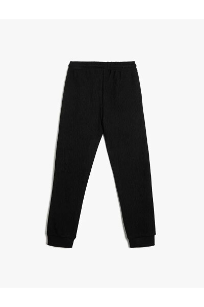 Asosdagi bog'lovchi kamarli Basic Jogger shimlari - 2