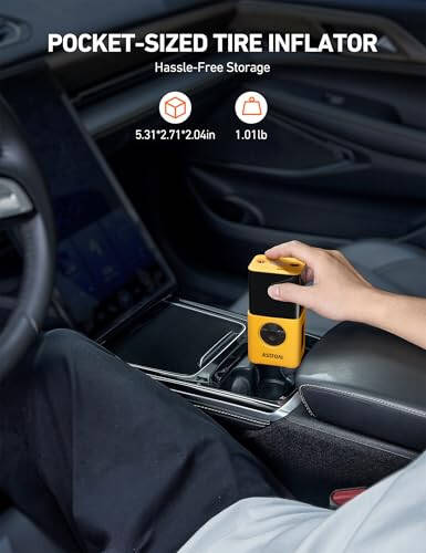 AstroAI Shinalar uchun Nasos L7S Portativ Havo Kompressori Simsiz Velosiped Nasosi Raqamli Ikkita Qiymat Displeyli, 150 PSI Avtomobil Shinalari Nasosi LED Yorug'likli Avtomobillar, Motosikllar, Velosipedlar, To'plar uchun Havo Nasosi - 2