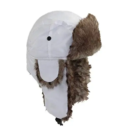 ASWER Trapper Warm Russian Trooper Hat Winter Skiing Cap Women Men Windproof - 1