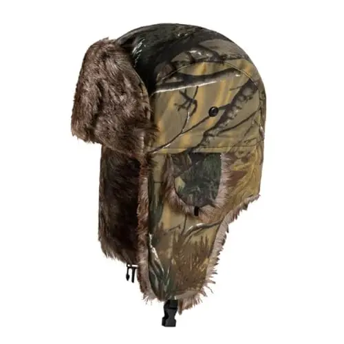 ASWER Trapper Warm Russian Trooper Hat Winter Skiing Cap Women Men Windproof 